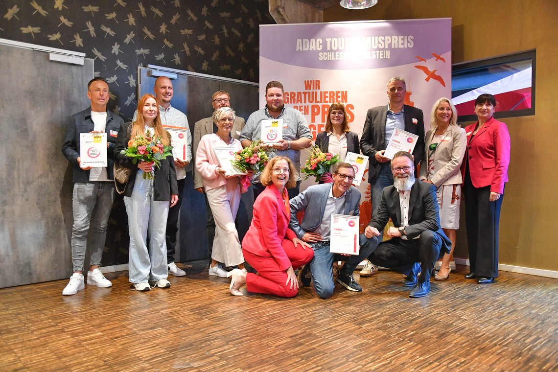 Feierliche Verleihung des ADAC Tourismuspreis Schleswig-Holstein 2025 in Neumünster